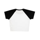W.Essentiels X HasyaKyla Sables Baby Crop Tee Black/White
