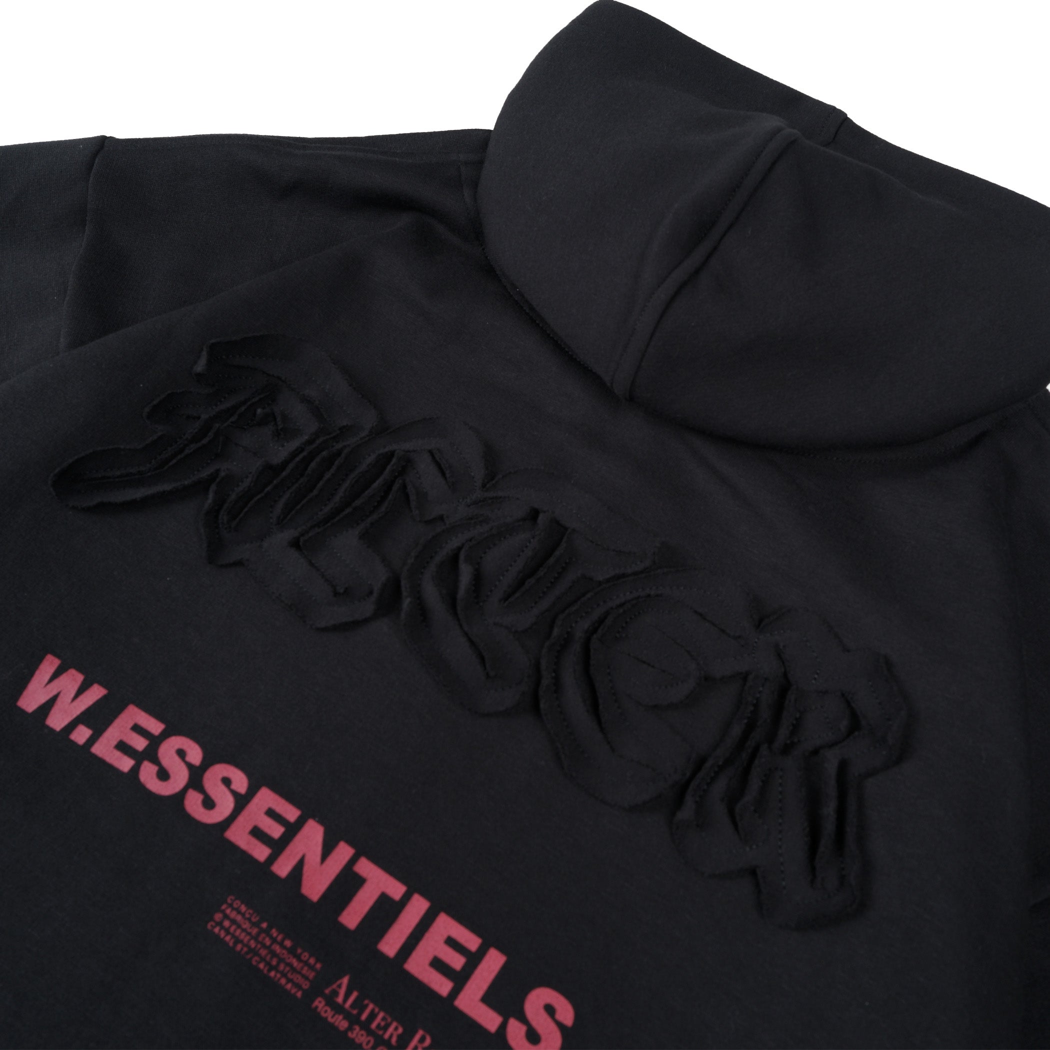 W.Essentiels x Alter Ego Shards of Rune Zip Hoodie Double Zipper