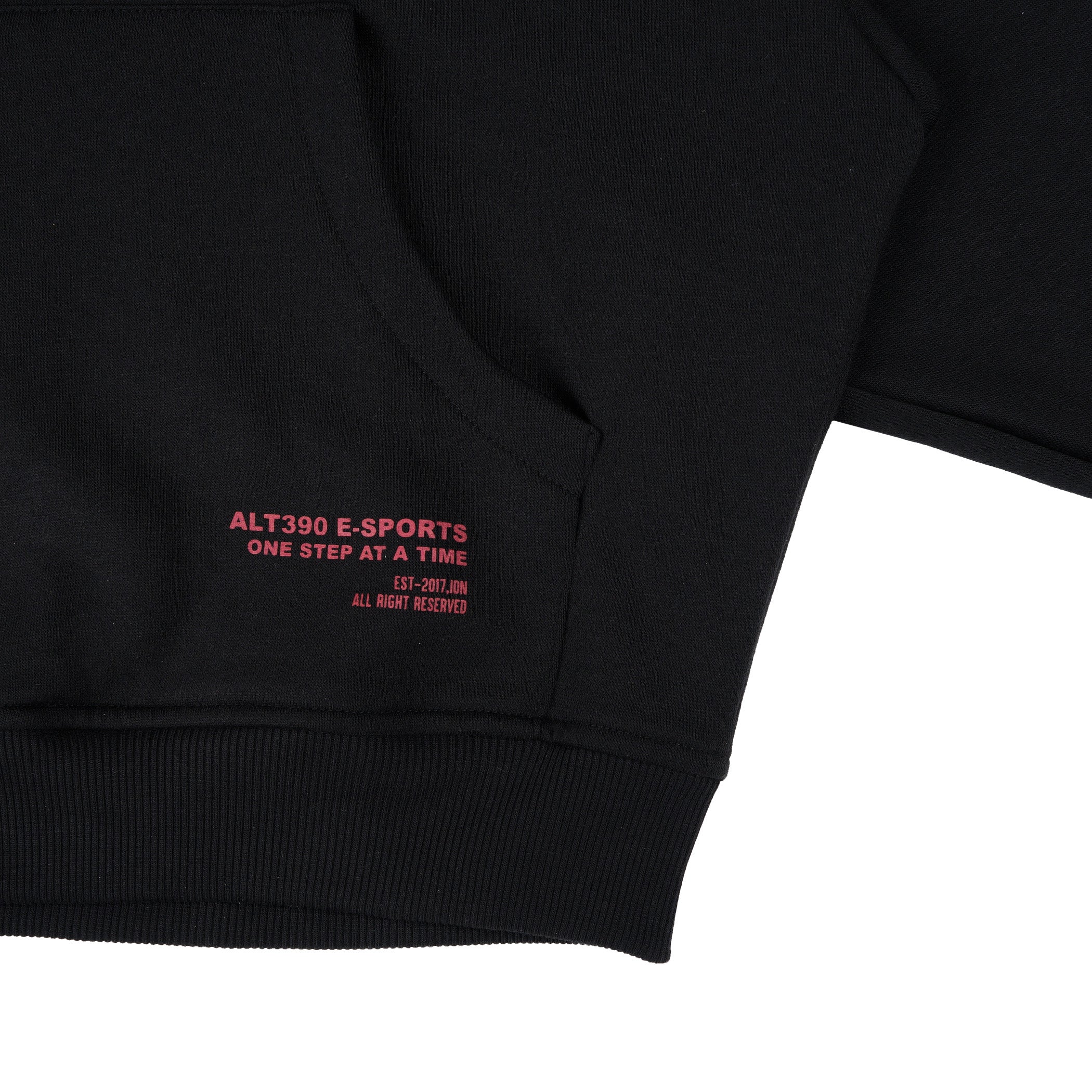 W.Essentiels x Alter Ego Shards of Rune Zip Hoodie Double Zipper
