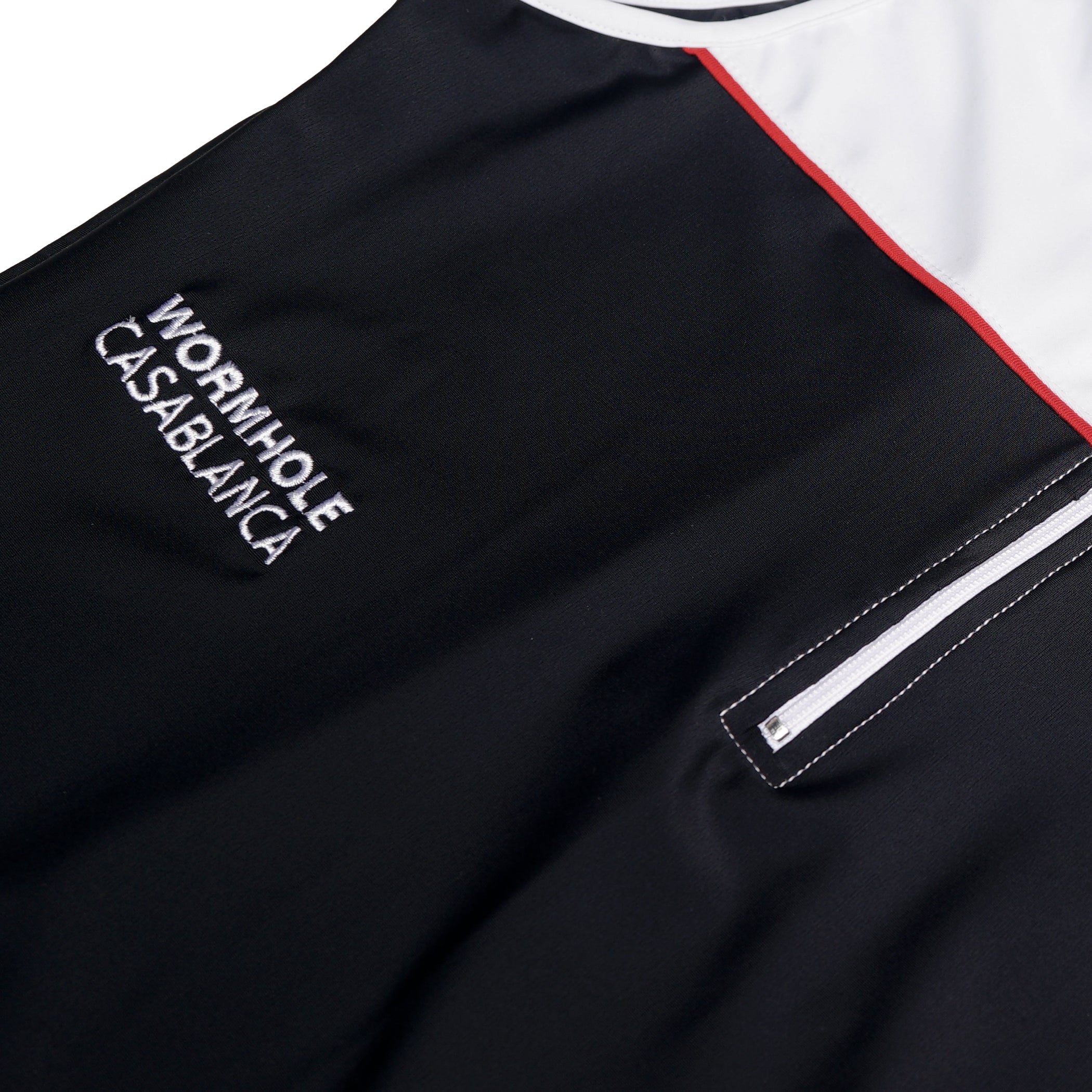 Wormhole x Casablanca Padel Club Alberta Stretch Techincal Jersey Dress Black/White