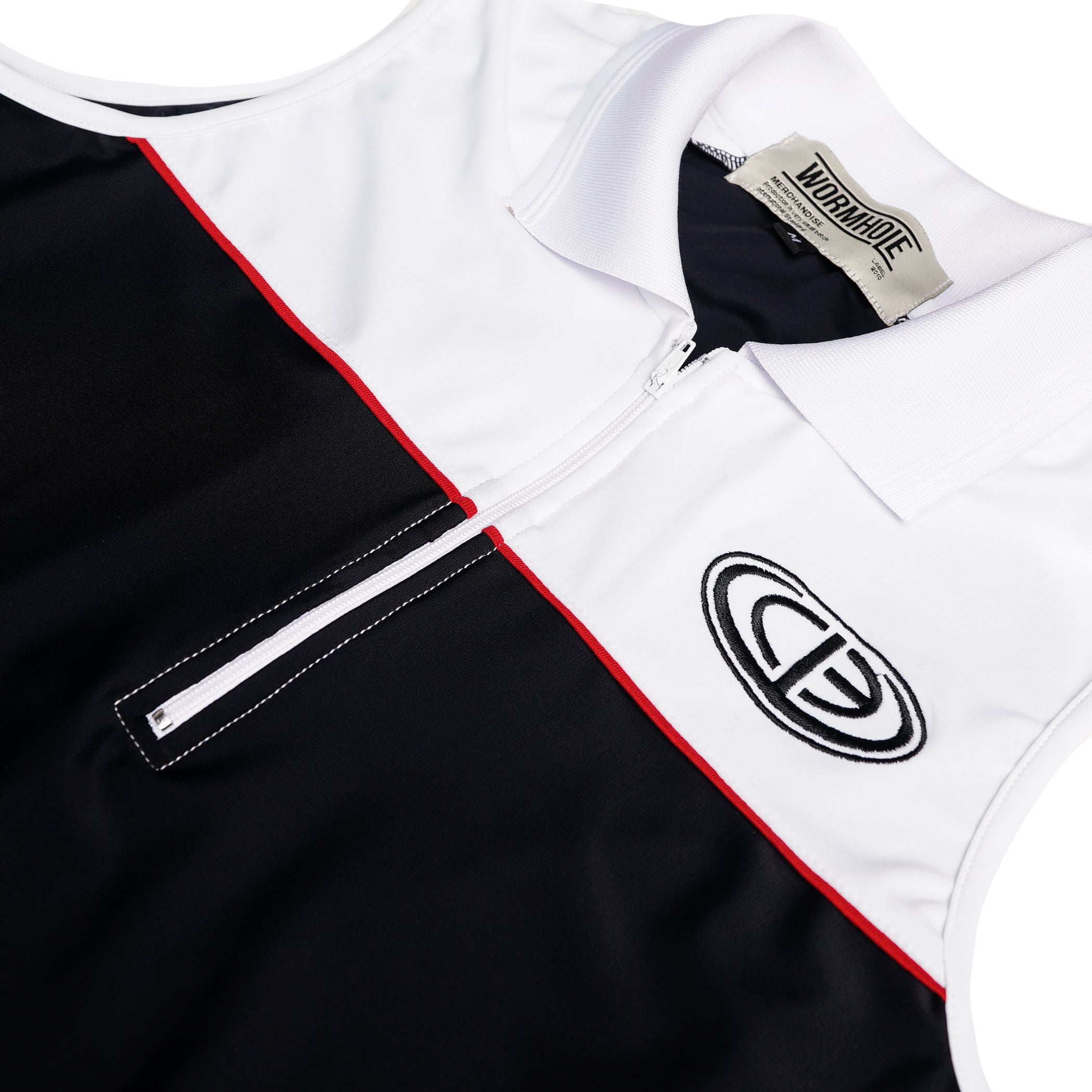Wormhole x Casablanca Padel Club Alberta Stretch Techincal Jersey Dress Black/White