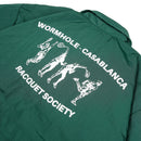 Wormhole x Casablanca Illegal Serve Player Warmup Jacket Two Tone Forest/White