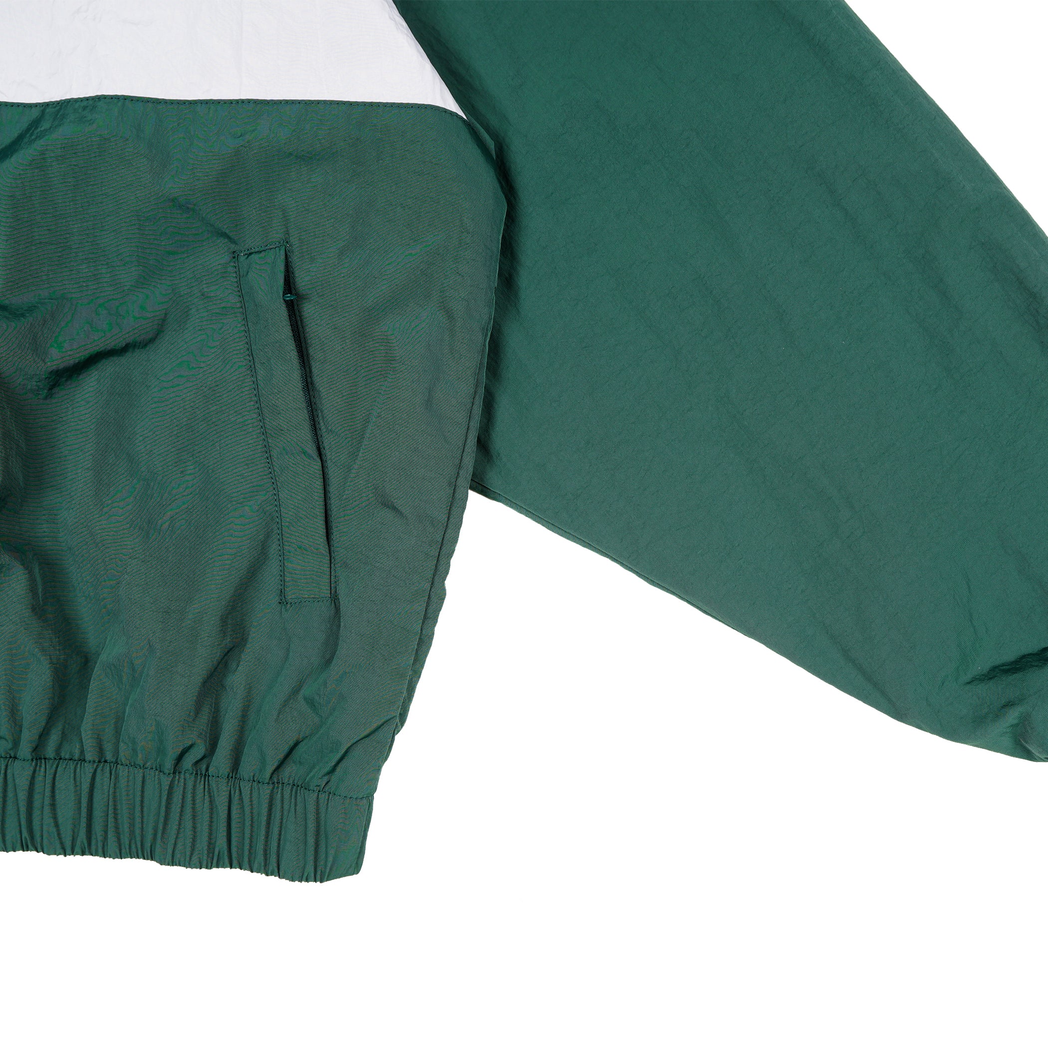 Wormhole x Casablanca Illegal Serve Player Warmup Jacket Two Tone Forest/White