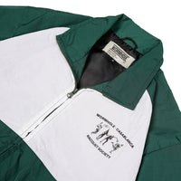 Wormhole x Casablanca Illegal Serve Player Warmup Jacket Two Tone Forest/White