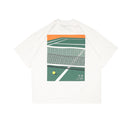 Wormhole x Casablanca Illegal Serve Boxy Cut T-shirt White