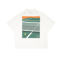 Wormhole x Casablanca Illegal Serve Boxy Cut T-shirt White