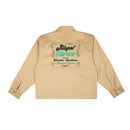 Wormhole x Casablanca Illegal Serve Painter Jacket Khaki