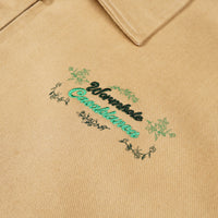 Wormhole x Casablanca Illegal Serve Painter Jacket Khaki