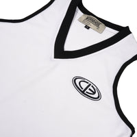 Wormhole x Casablanca Illegal Serve Tank Top White/Black