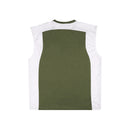 Wormhole x Casablanca Illegal Serve Tank Top Two Tone Olive/White