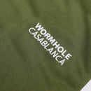 Wormhole x Casablanca Illegal Serve Tank Top Two Tone Olive/White