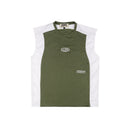 Wormhole x Casablanca Illegal Serve Tank Top Two Tone Olive/White