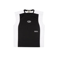 Wormhole x Casablanca Illegal Serve Tank Top Two Tone Black/White
