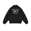 Wormhole x Casablanca Illegal Serve Player Warmup Jacket Two Tone Black/White