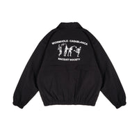 Wormhole x Casablanca Illegal Serve Player Warmup Jacket Two Tone Black/White