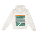 Wormhole x Casablanca Illegal Serve Zip Hoodie Beige