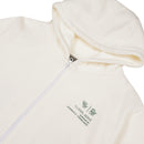 Wormhole x Casablanca Illegal Serve Zip Hoodie Beige