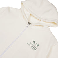Wormhole x Casablanca Illegal Serve Zip Hoodie Beige