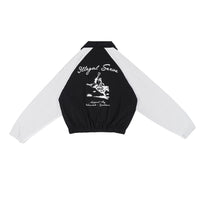 Wormhole x Casablanca Illegal Serve Two Tone Coating Jumper Black/White