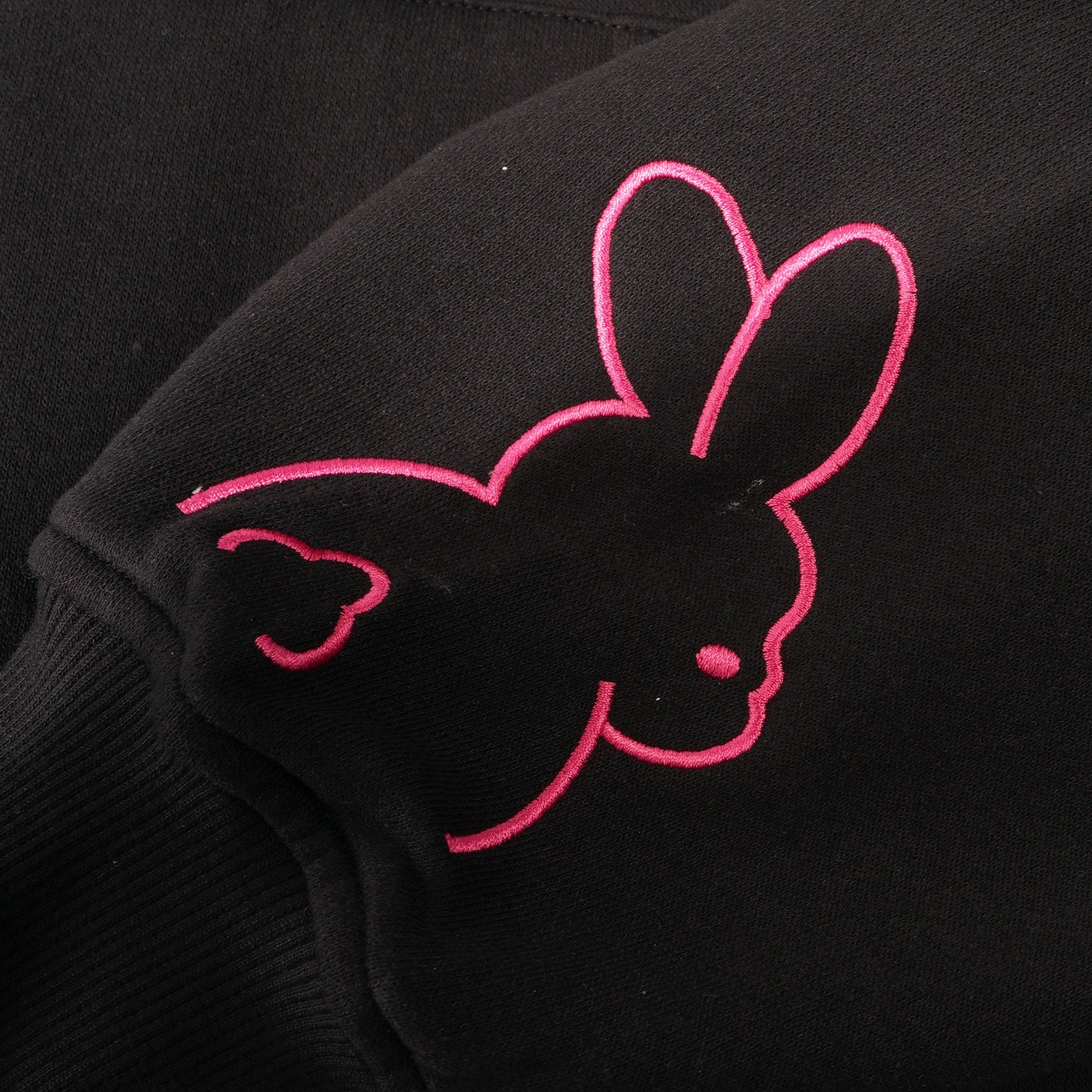 W.Essentiels X HasyaKyla Sables Oversize Zip Hoodie Noir Black