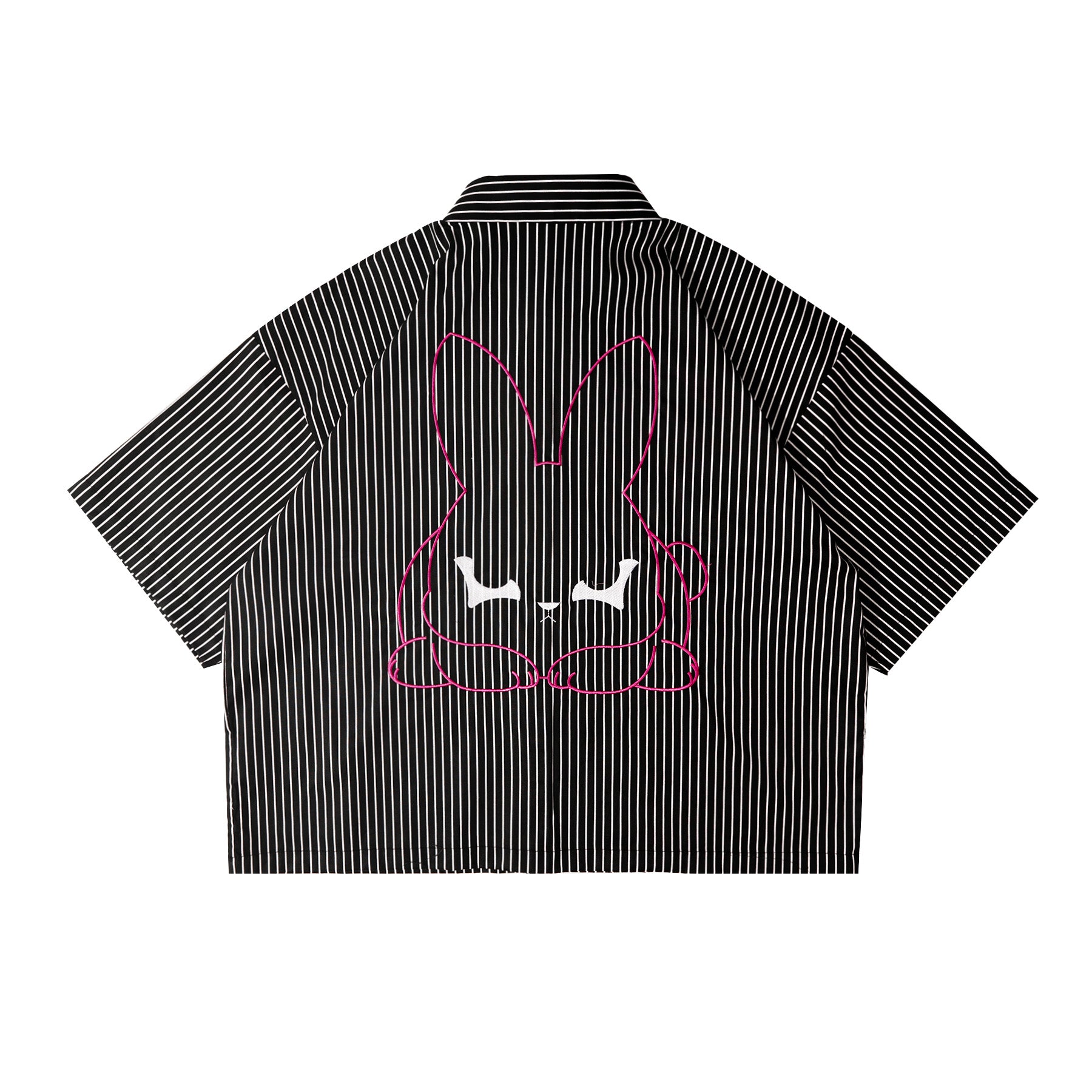 【BLACK】WOOL-LIKE LOOSE STRIPE SHIRT Subciety｜WOOL-LIKE LOOSE STRIPE SHIRT | Rakuten Fashion(楽天