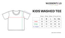 W.Essentiels Kids Treshold Ref-2126 Acid Wash Tee Angelo Azzuro (Blue)