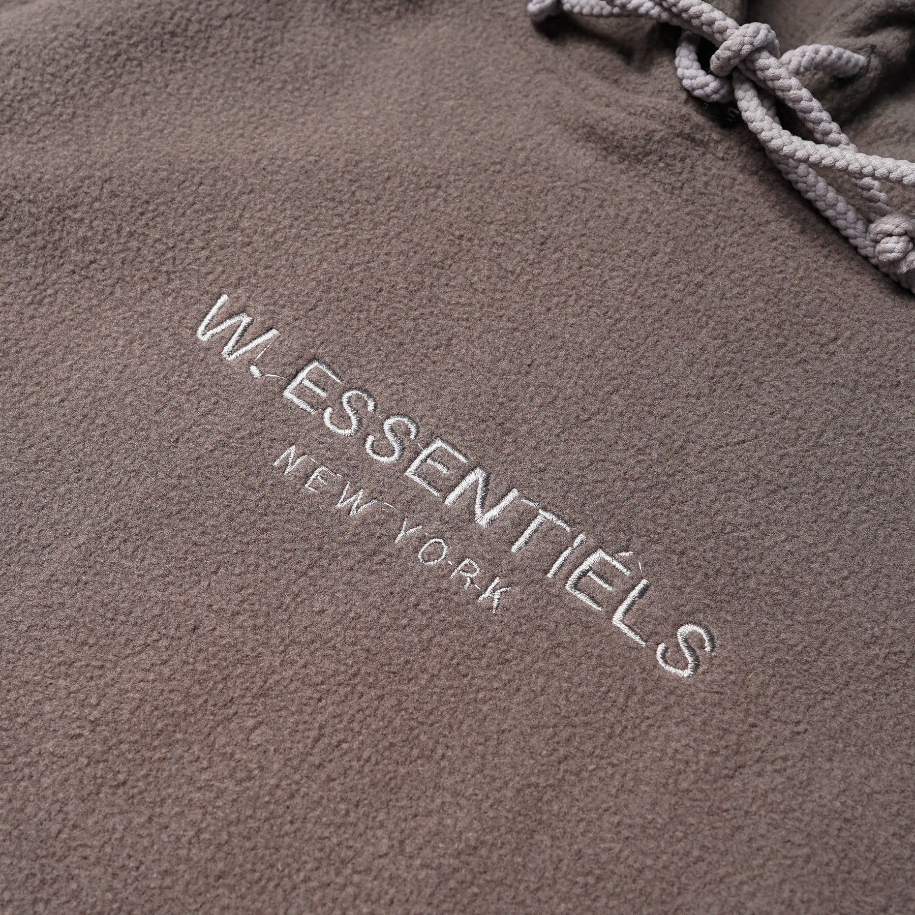 W.Essentiels Lyon Sherpa Hoodie Grey
