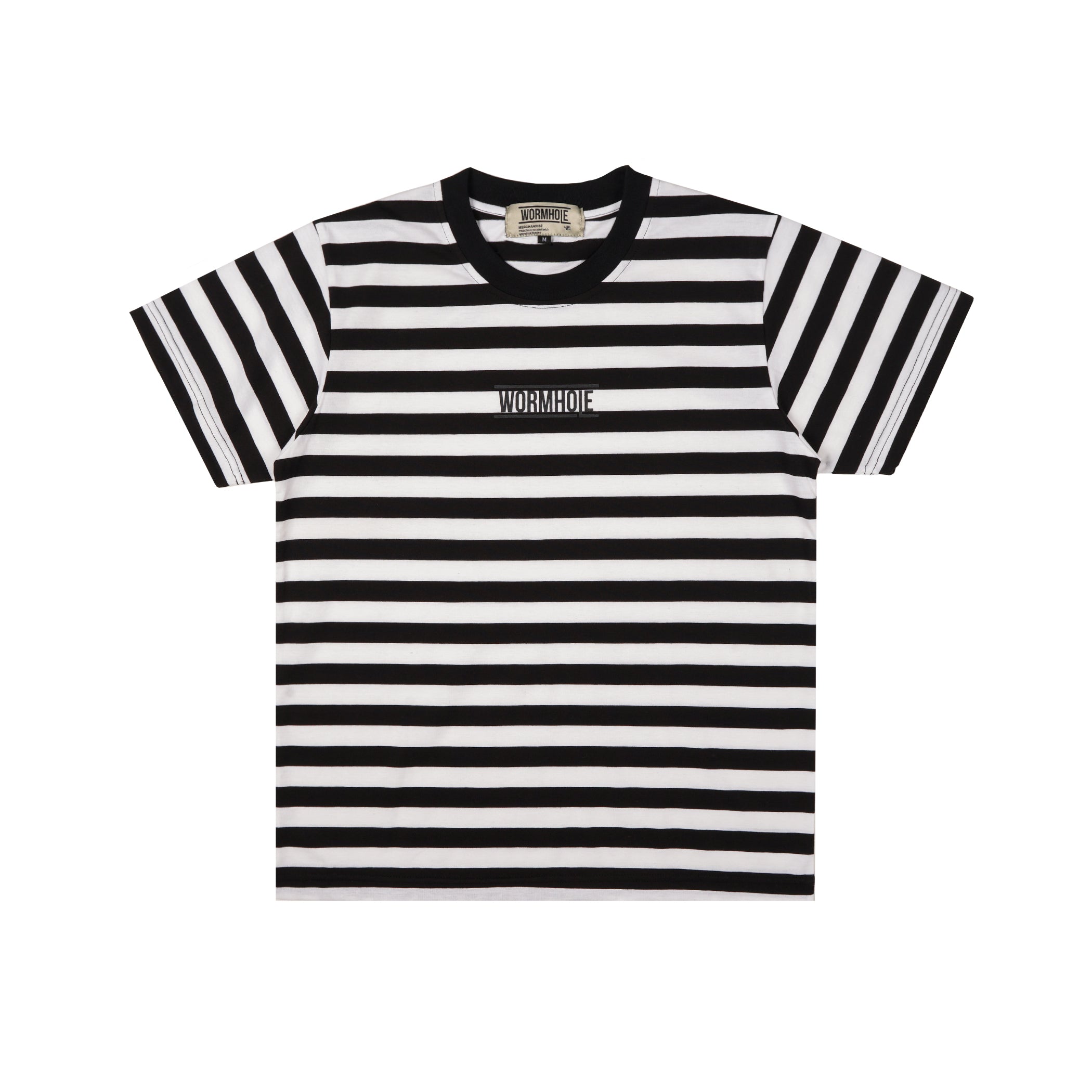 Wormhole Og Script Tee Stripe