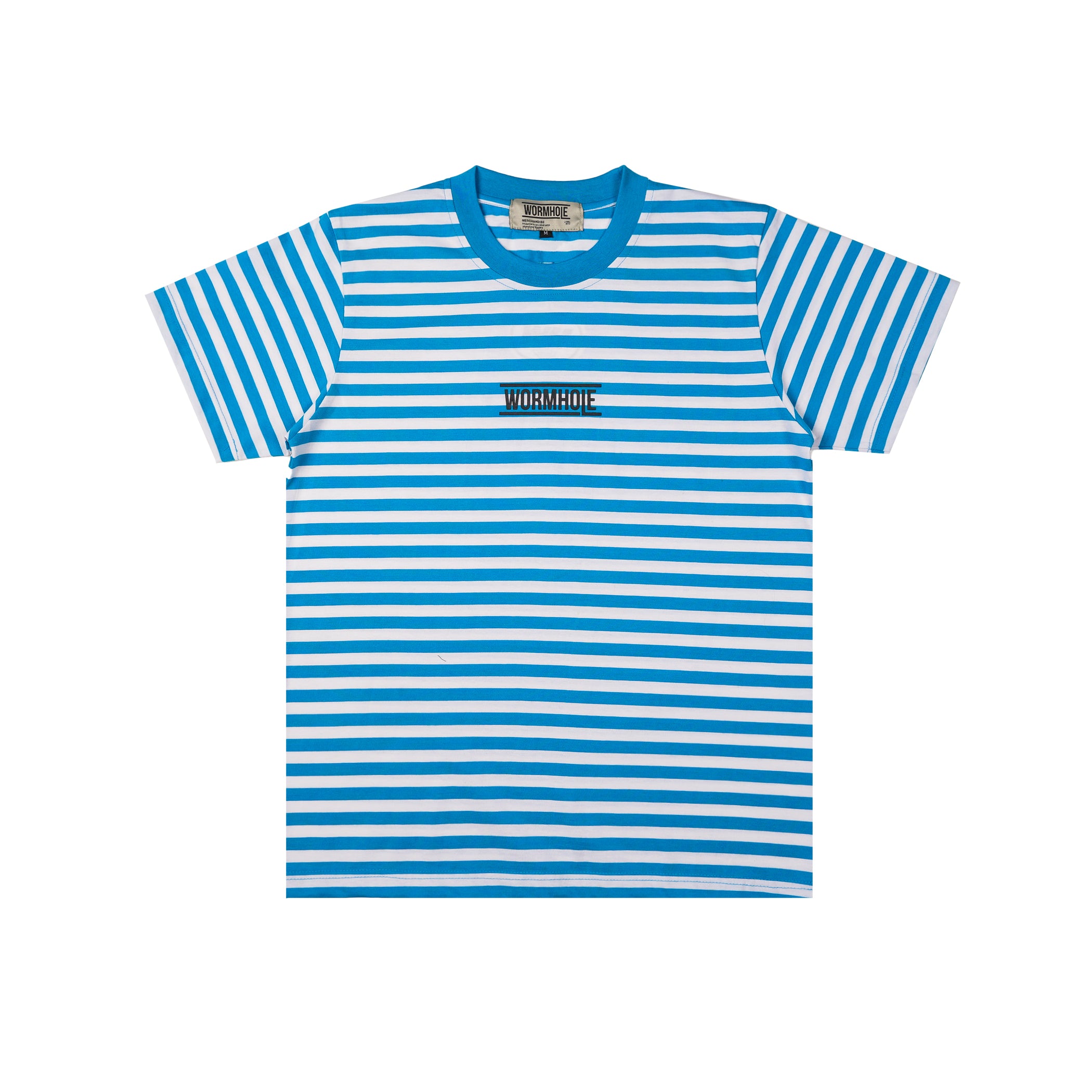 Wormhole Og Script Tee Stripe