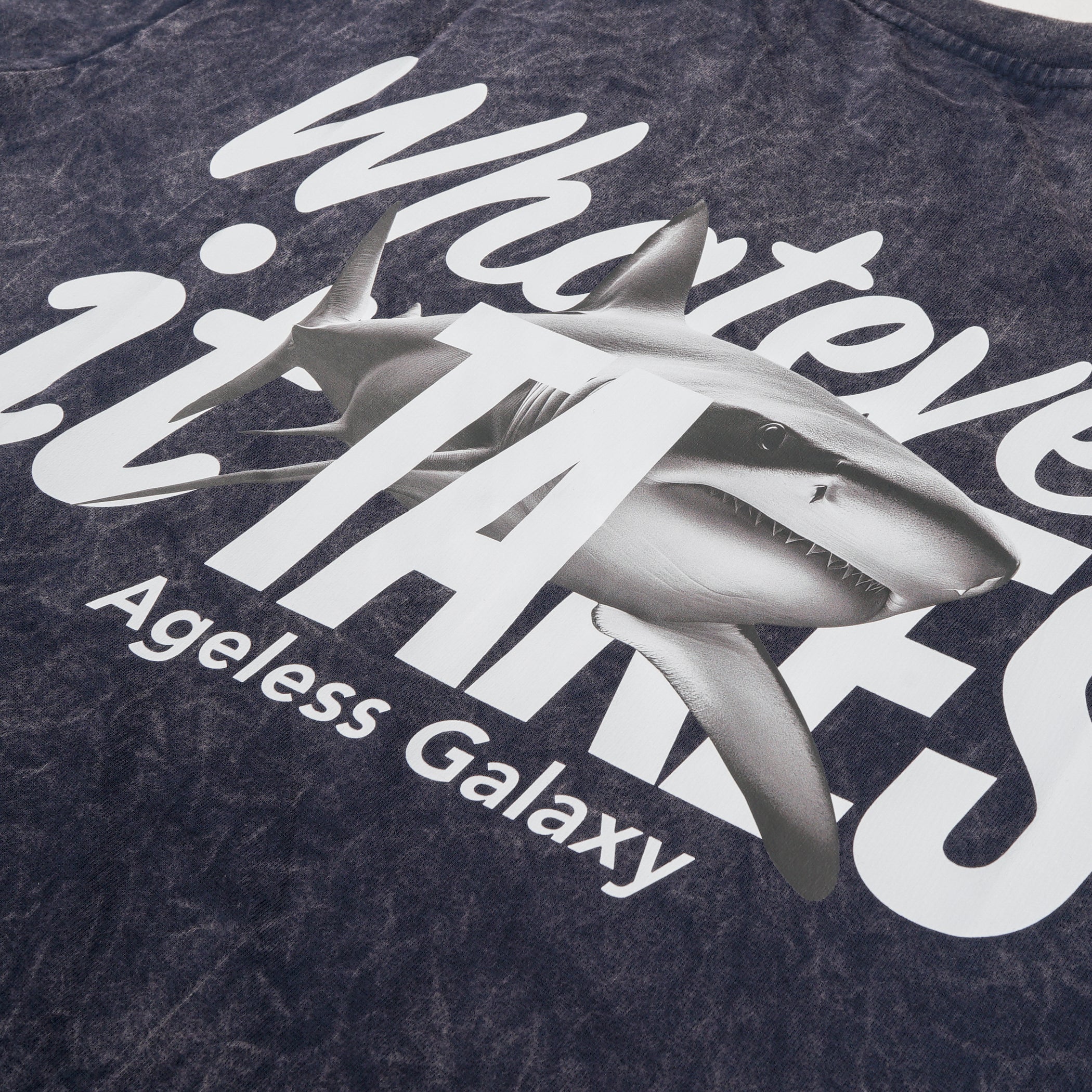 AGLXY WIT 20 Navy Sandwash T-shirt