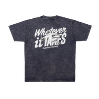 AGLXY WIT 20 Navy Sandwash T-shirt