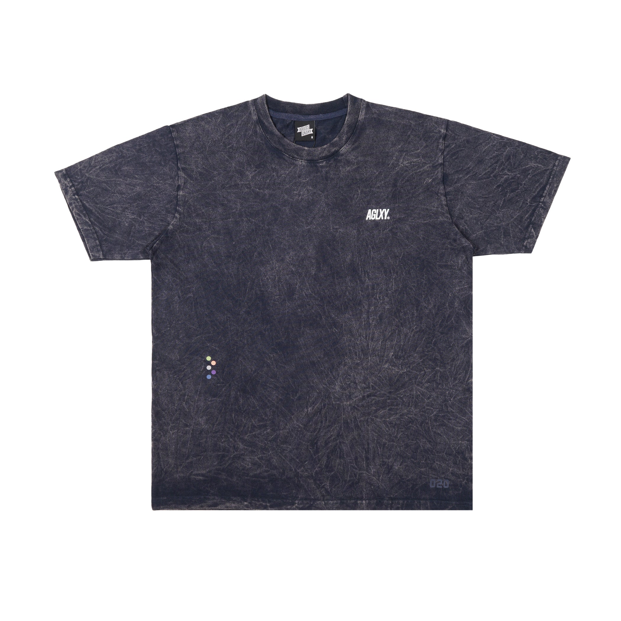 AGLXY WIT 20 Navy Sandwash T-shirt