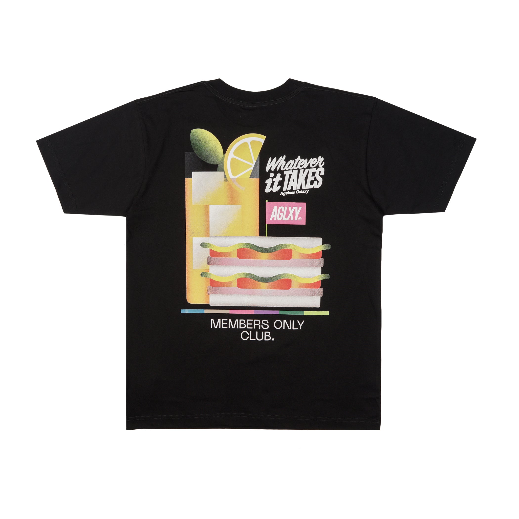 AGLXY WIT Club Sandwich 019 Black T-shirt
