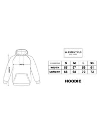 W.Essentiels Marsolan Oversize Zip Hoodie Black