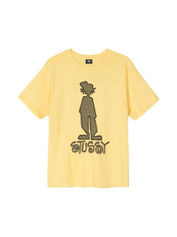 Stussy Raggamon Check Tee Yellow