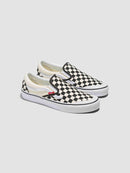 Vans Classic Slip-On 138 Sidestripe Black Checkerboard