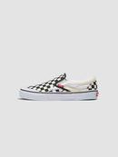 Vans Classic Slip-On 138 Sidestripe Black Checkerboard