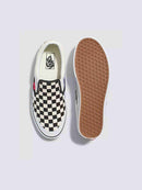 Vans Classic Slip-On 138 Sidestripe Black Checkerboard