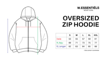 W.Essentiels Atelier De Brice Oversize Zip Hoodie Forest Green