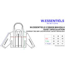 W.ESSENTIELS x Swain Mahisa A Quiet Speculation Oversize Two-Way Leather Sport Jacket Noir Black