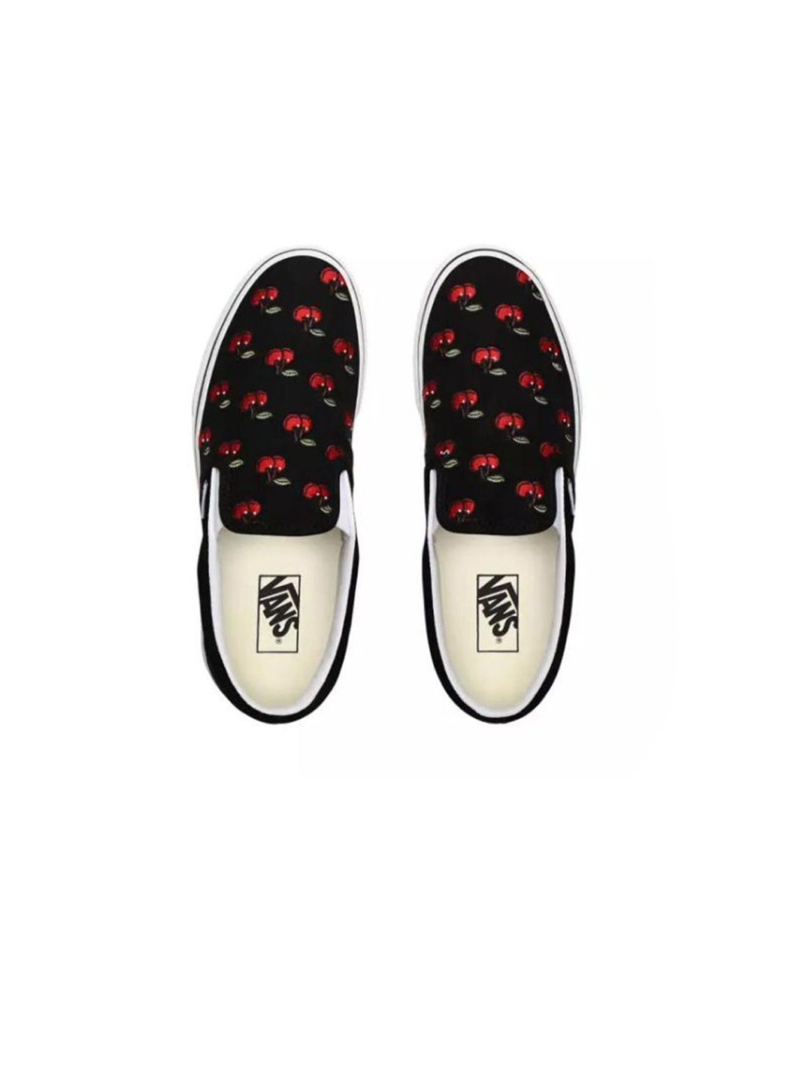 Vans Classic Slip-On Cherries Black