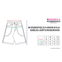 W.Essentiels X HasyaKyla Sables Jortz Rosewoord