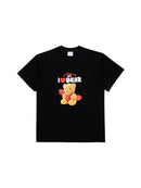 ADLV I Love Teddy Bear Short Sleeve Tee Black