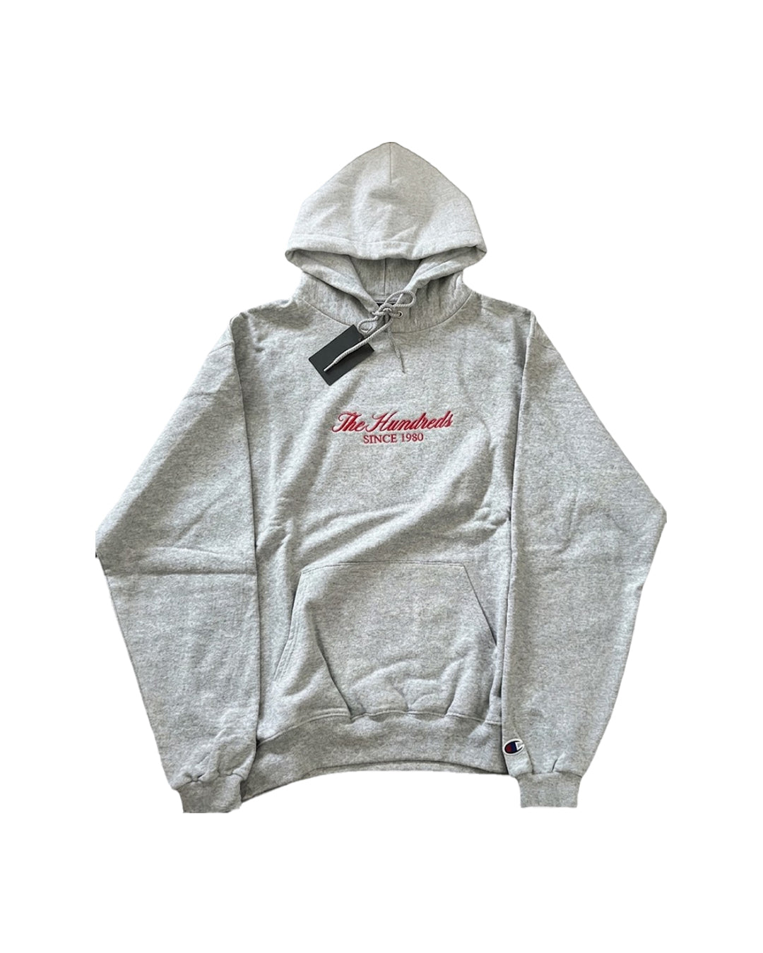 The Hundreds Rich Embroidery SP19 Hoodie Oxford Grey