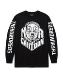 The Hundreds Letters L/S T-Shirt Black