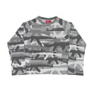 99 Clover "CAMO V2" Waffle Knit Longslevee Snow