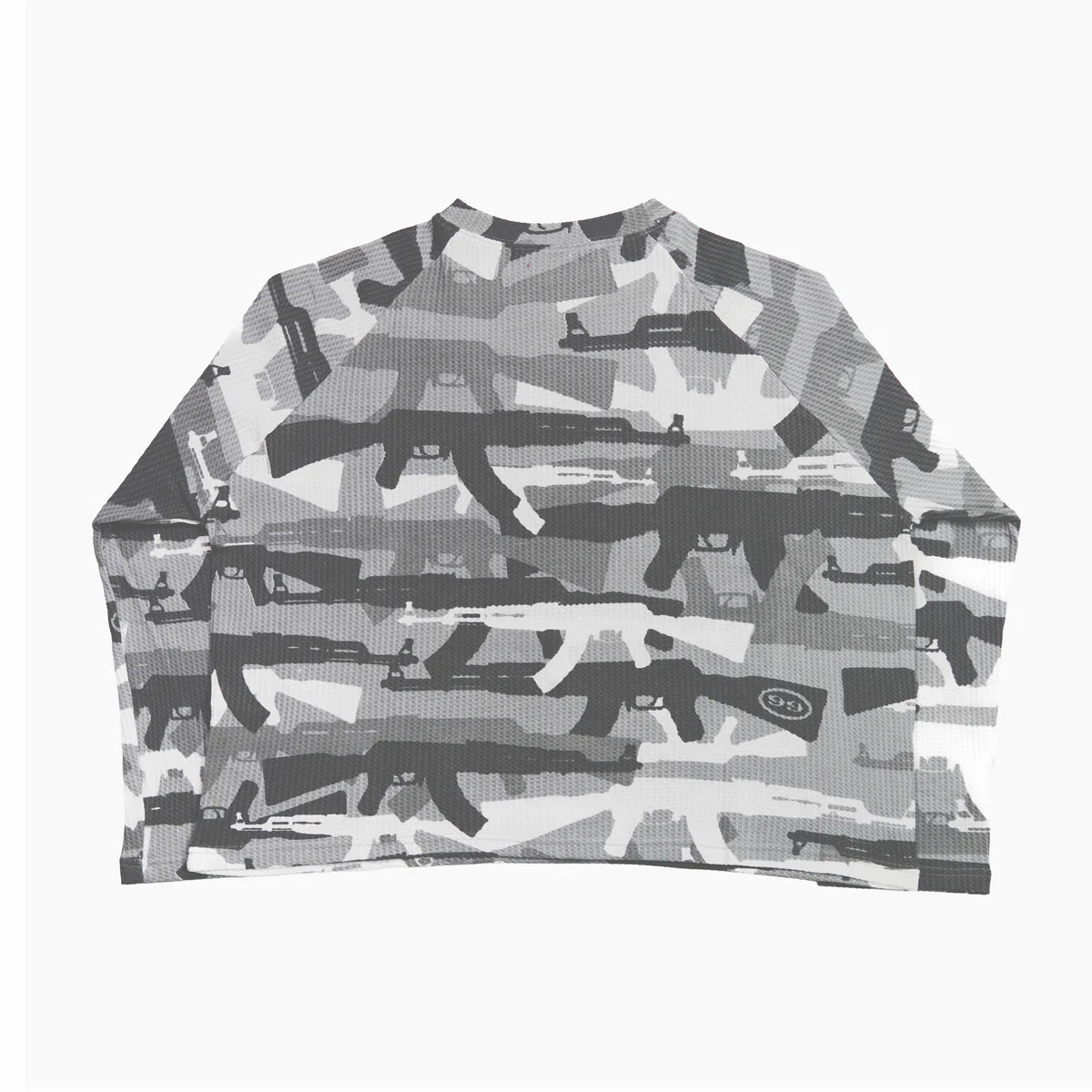 99 Clover "CAMO V2" Waffle Knit Longslevee Snow