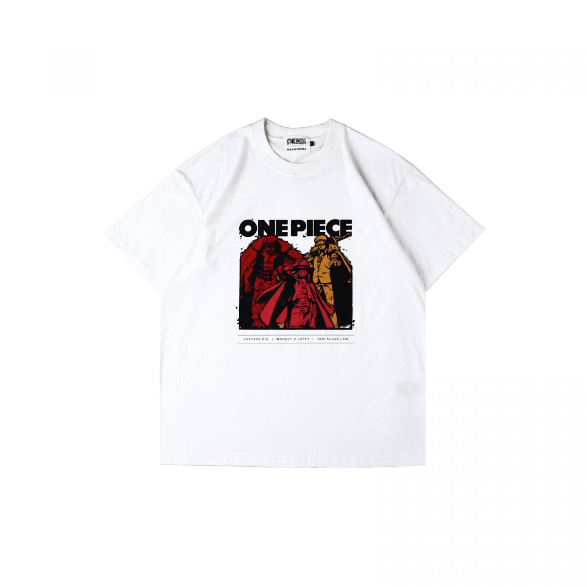 W.Essentiels X One Piece Worst Generation Boxy Cut T-shirt White