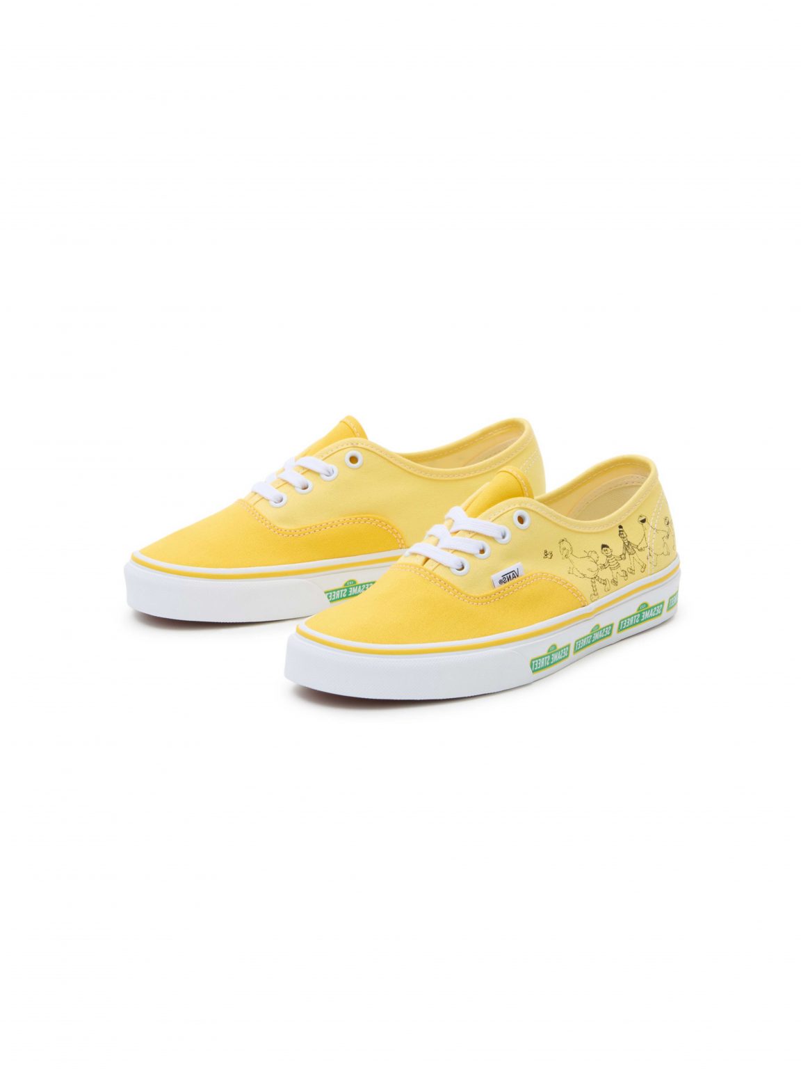 Vans Authentic Sesame Street Yellow
