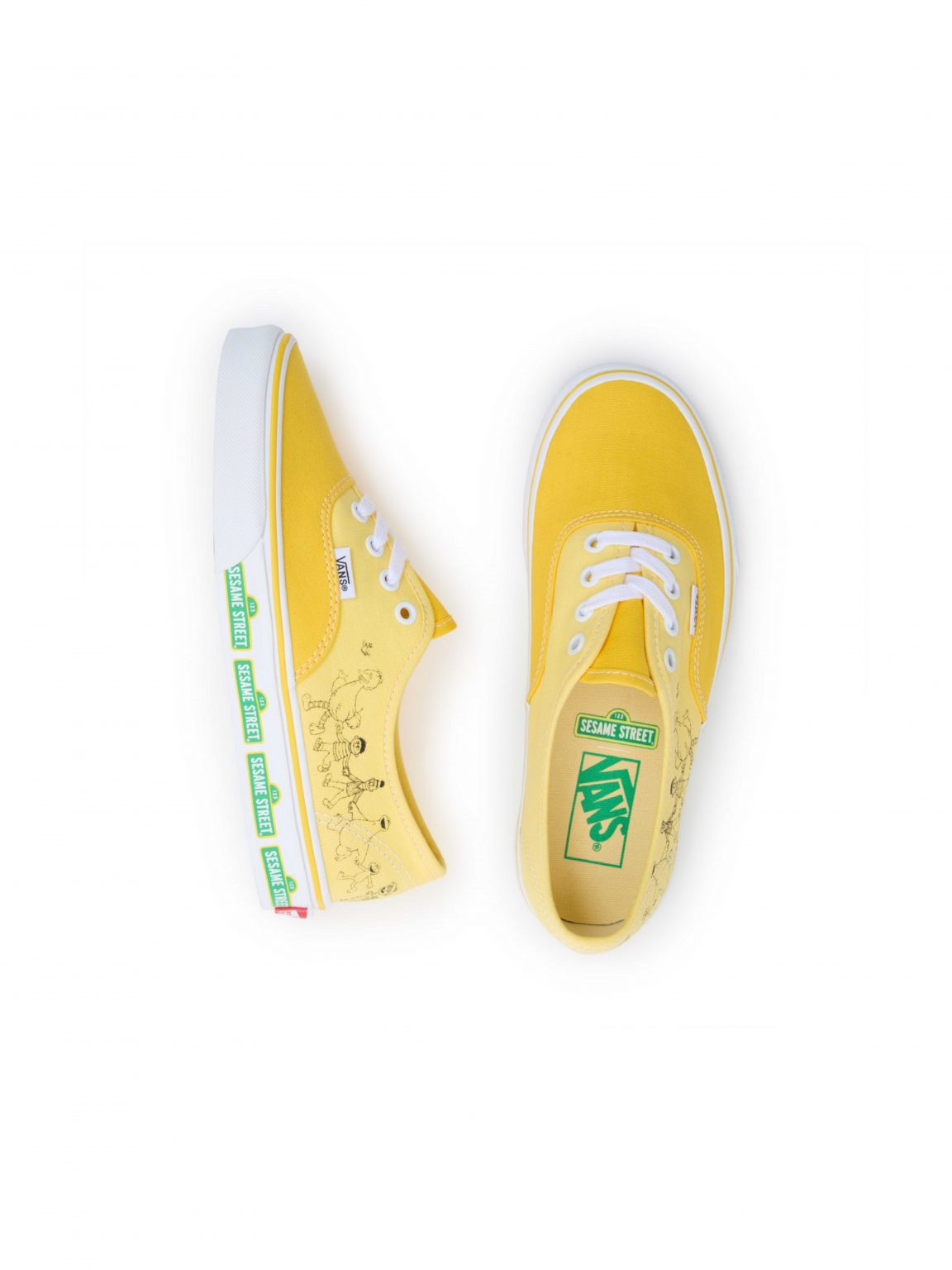 Vans Authentic Sesame Street Yellow
